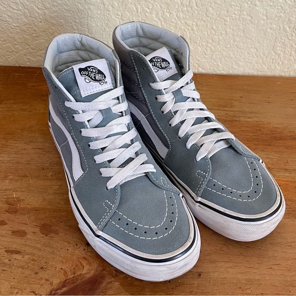 Blue Hi-Top Vans